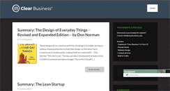 Desktop Screenshot of clearbusiness.com